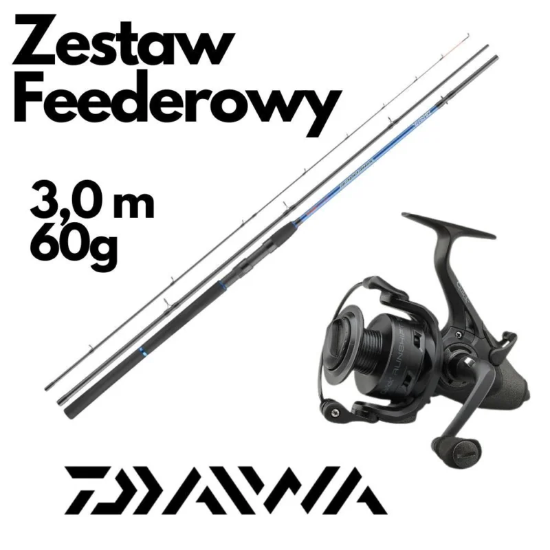 Wyprzedaż Zestaw Method Feeder Triforce 3,00m 60g 3QF FS 4000