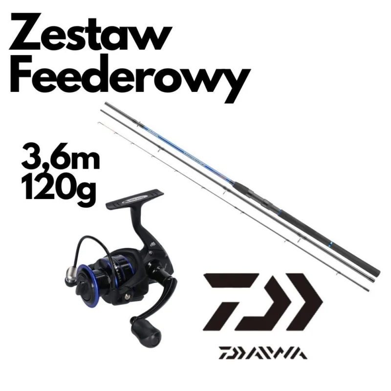 Ograniczona ilość Zestaw Feederowy Daiwa Triforce 3,60m 120g 5004 FD