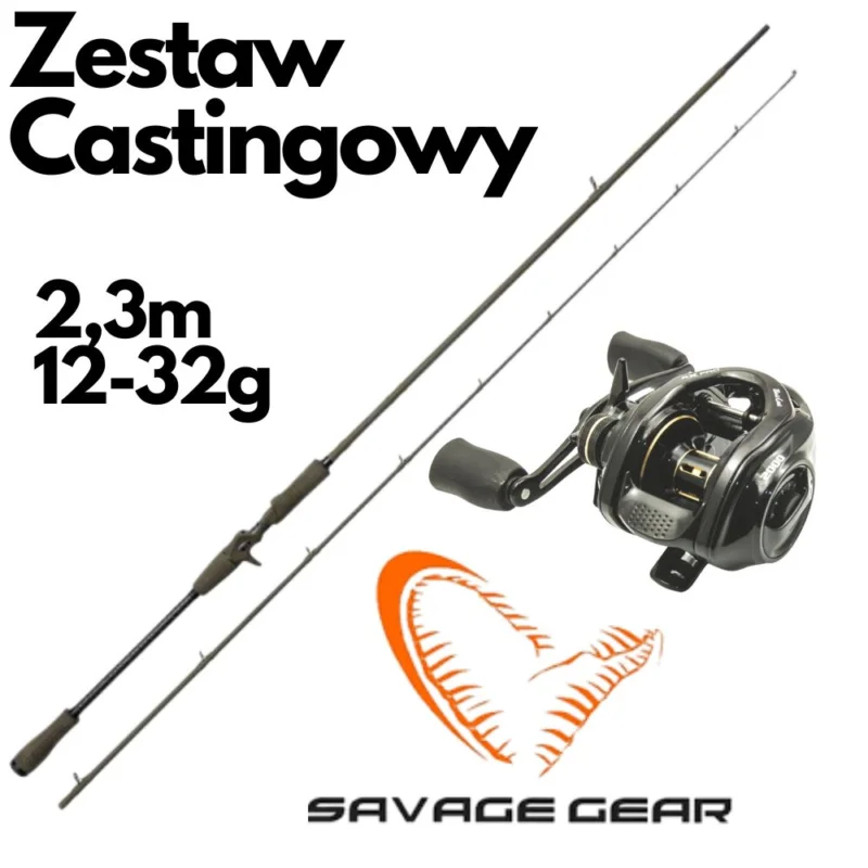 Zestaw Castingowy SG4 230cm 12-32g RX Pro 2000 Szybka dostawa
