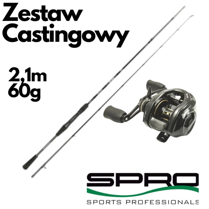 Wyprzedaż Zestaw Castingowy SPRO 210cm 60g RX Pro 2000