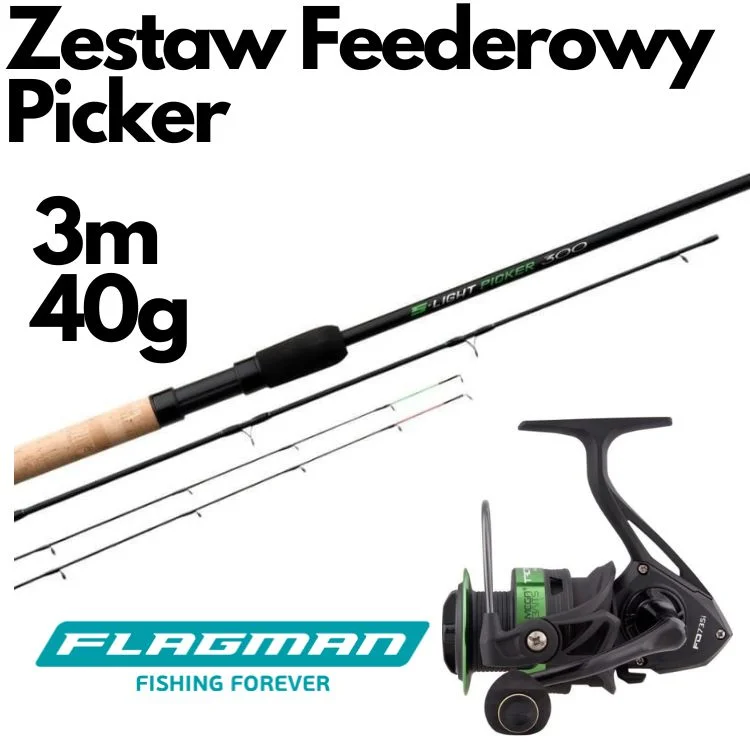 Popularny Zestaw Picker Flagman 3,0 m. 40 g. + FD730i