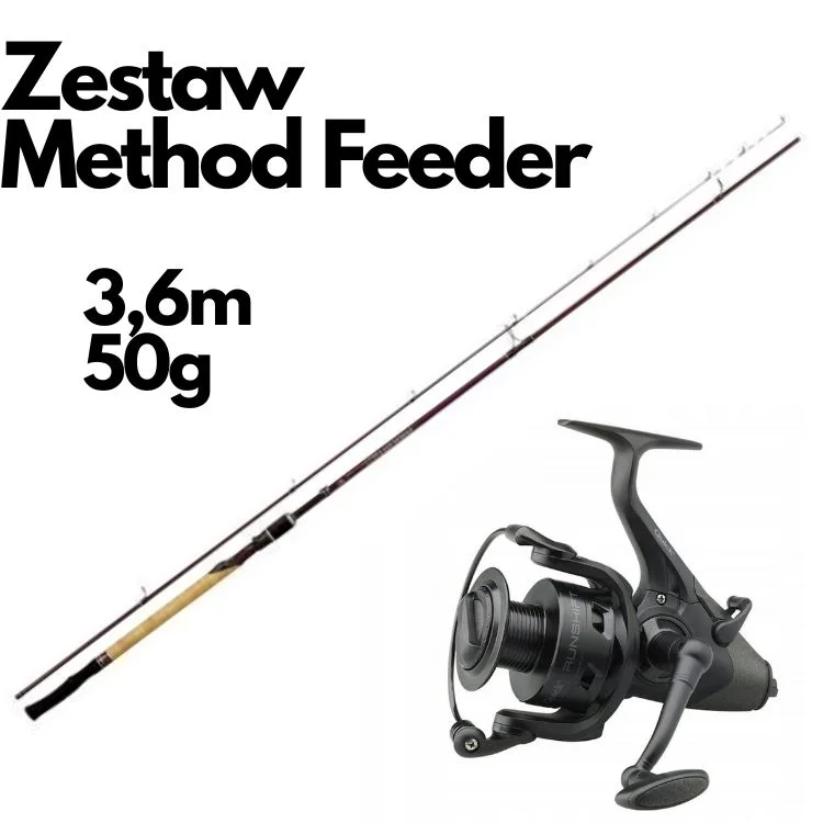 Zamów dziś Zestaw Method Feeder Argon 3,0m 10-50g + Dam 3000 FS