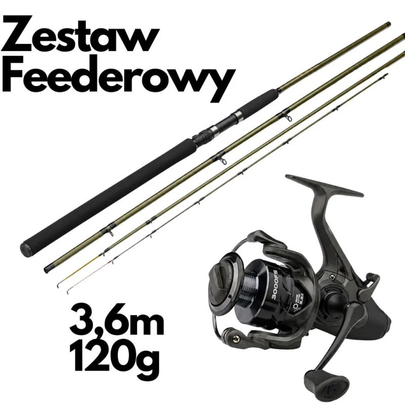 Oferta czasowa Zestaw Feederowy Konger 3,6m + Dam 4000 FS