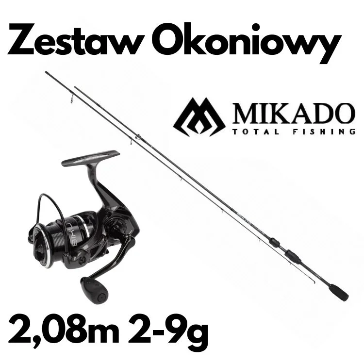 Premium Zestaw Okoniowy Mikado208cm 9g + 2000
