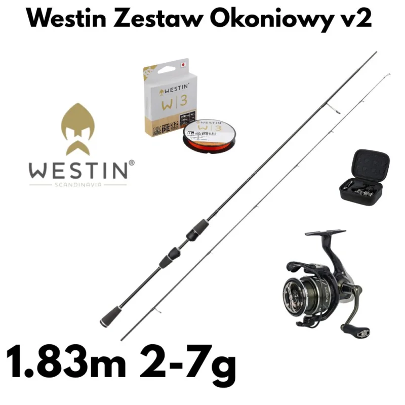 Bezpieczna płatność Westin W2 Zestaw Okoniowy v2 1,83m 7g + 2000FD