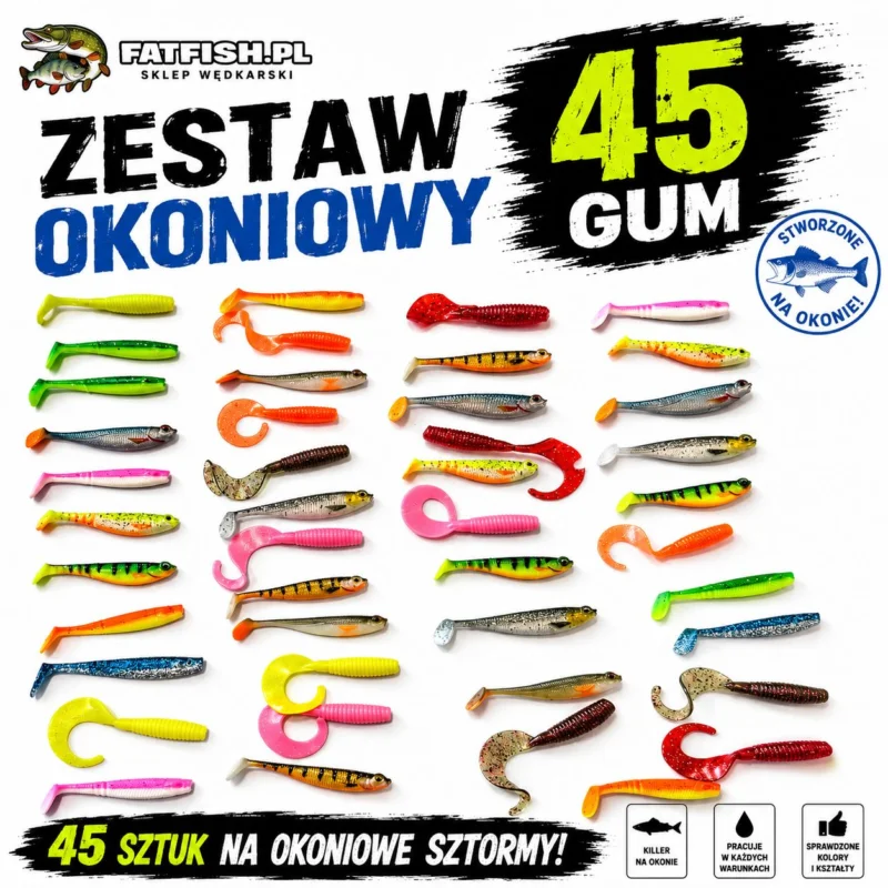 45 Gum na Okonia Perch Box Bezpieczne zakupy