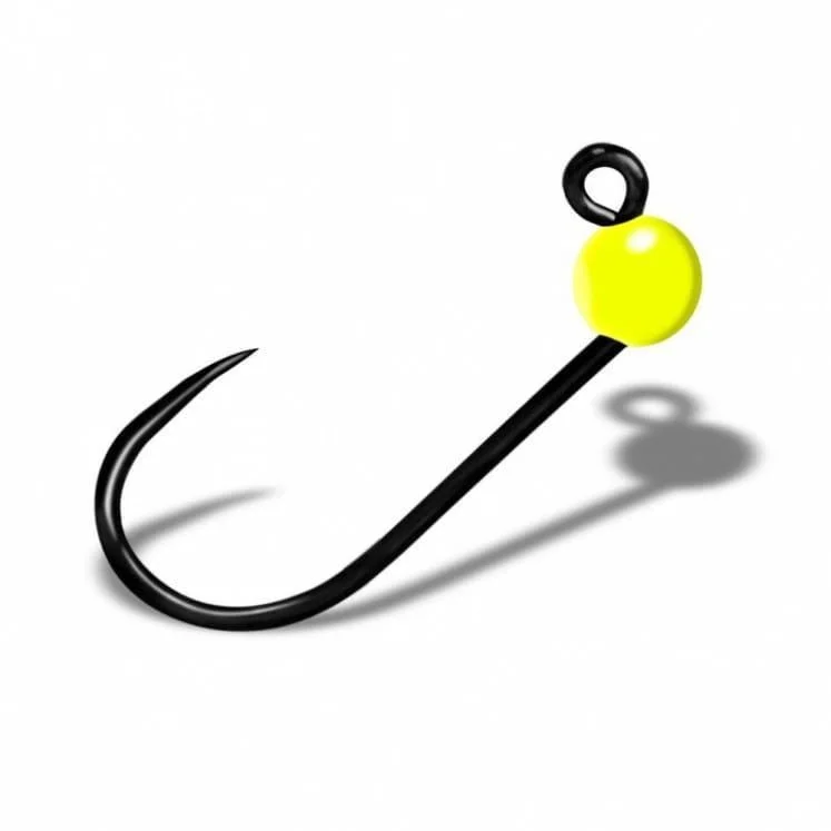 Nie przegap Główki Gurza Trout Tungsten Beads J1 CHARTREUSE - hak 4 / 0.46g