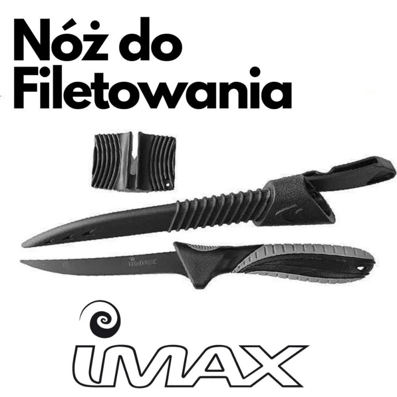 Nóż IMAX Fishing Knife Inc.Sharpener 25.5cm Taniej