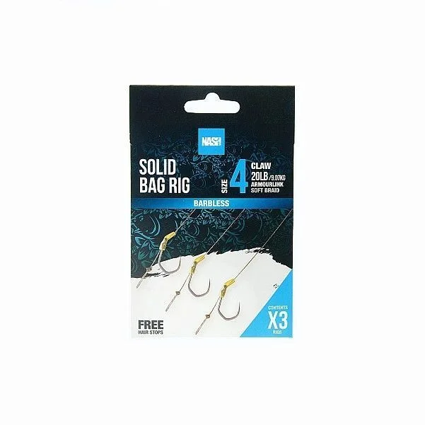 Nash Solid Bag Rig Size 6 Barbless Najlepsza cena