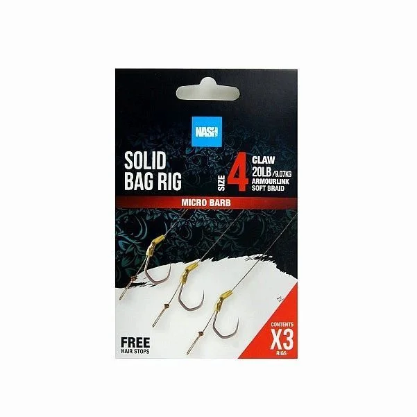 Bezpieczna płatność Nash Solid Bag Rig Size 6