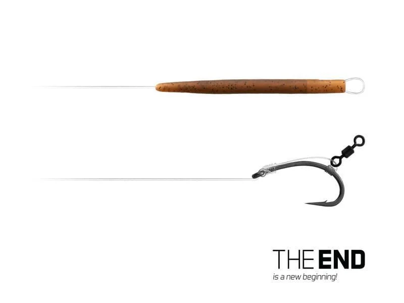 Obniżka ceny Przypon Delphin The End D-Rig #6 / 20cm / 17lbs - 2szt.