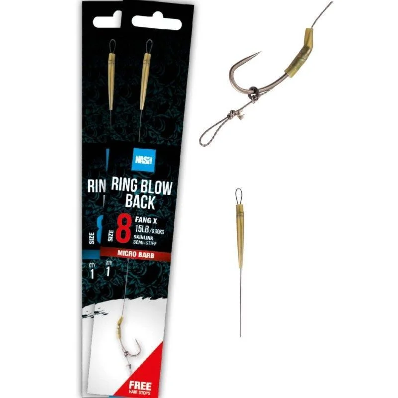 Przypon NASH Tube Blow Back Rig Barbed - 8 Kup online