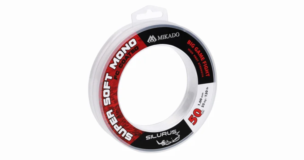 Materiał Przyponowy Mikado SS Mono FC 1.00mm/55kg/50m Szybka wysyłka
