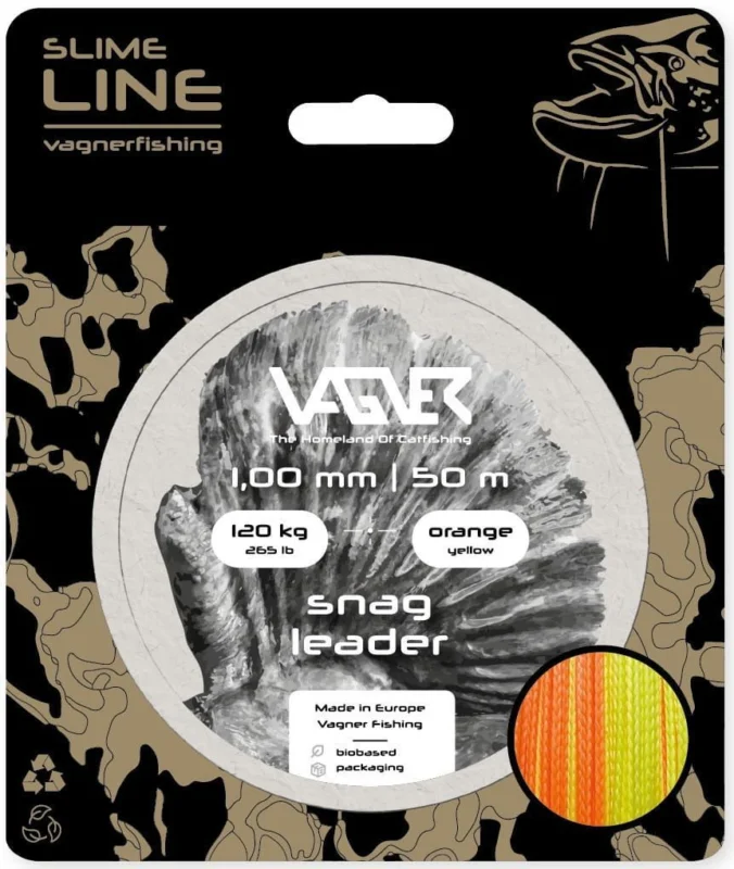 Plecionka Vagner Snag Leader Orange-Yellow 1.0mm / 50m Sprawdź teraz