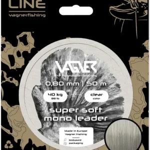 Żyłka Vagner Super Soft Mono Leader 0.8mm / 50m Nowość