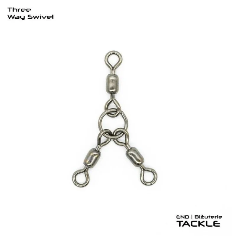 Szybka dostawa Potrójne Krętliki Vagner Three Way Swivel 180kg