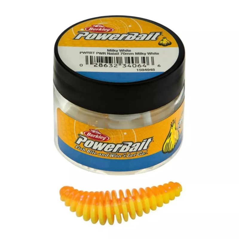 Nowy Gumy Berkley PowerBait Pupa 3.5cm - FL OR/S Y