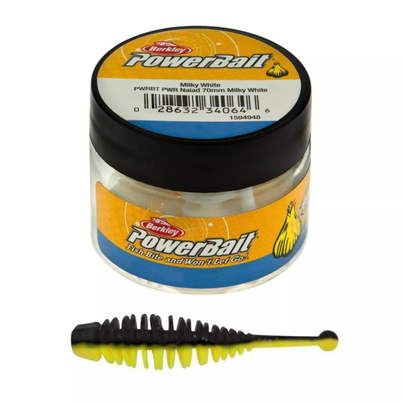 Gumy Berkley PowerBait Naiad 3cm - B/S Y Popularny