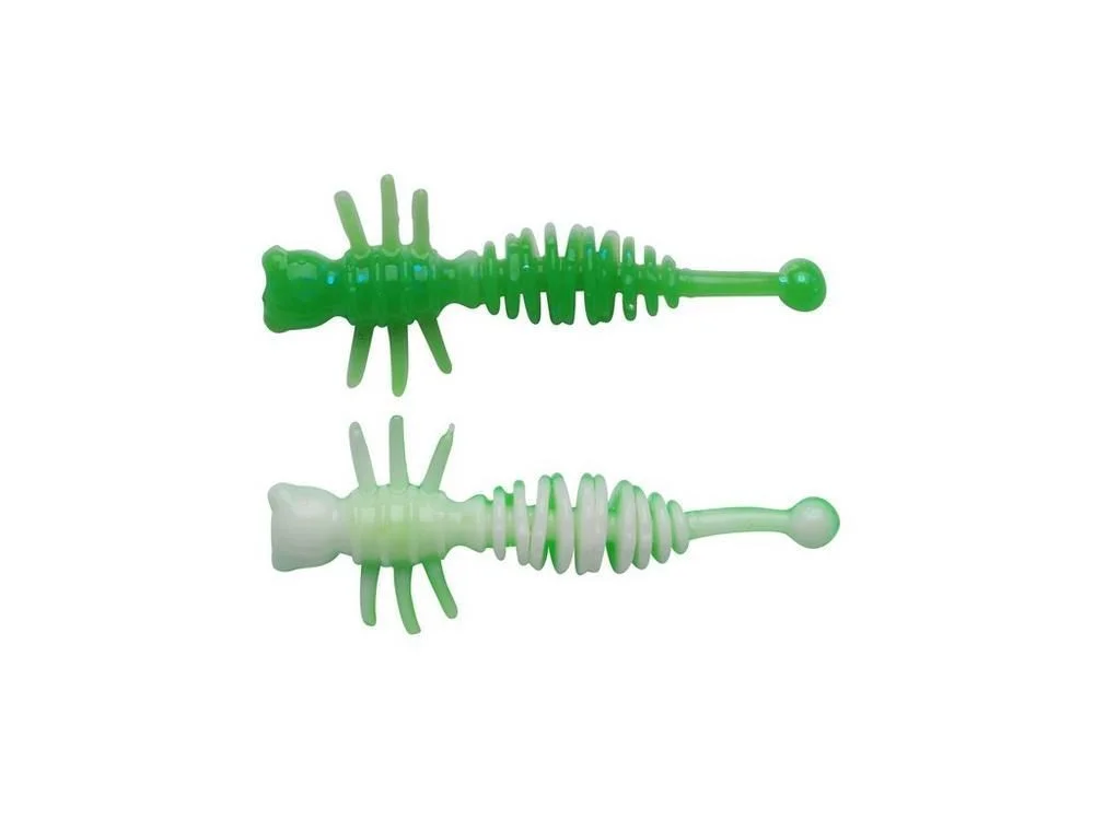 Dodaj do koszyka Guma Berkley Power Larvae 4cm Sprng Grn/White 12szt.