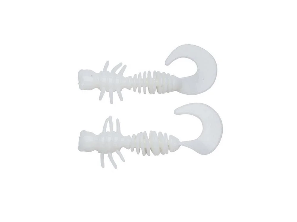 Guma Berkley Power Curly 4cm Milky White 12szt. Promocja