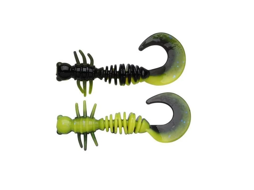 Guma Berkley Power Curly 4cm Black/Snsne Ylw 12szt. Oferta