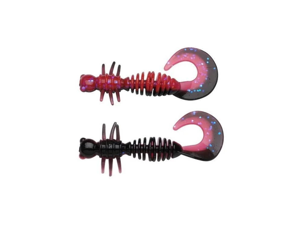 Guma Berkley Power Curly 4cm Slmn Egg Red/Black 12szt. Oferta czasowa