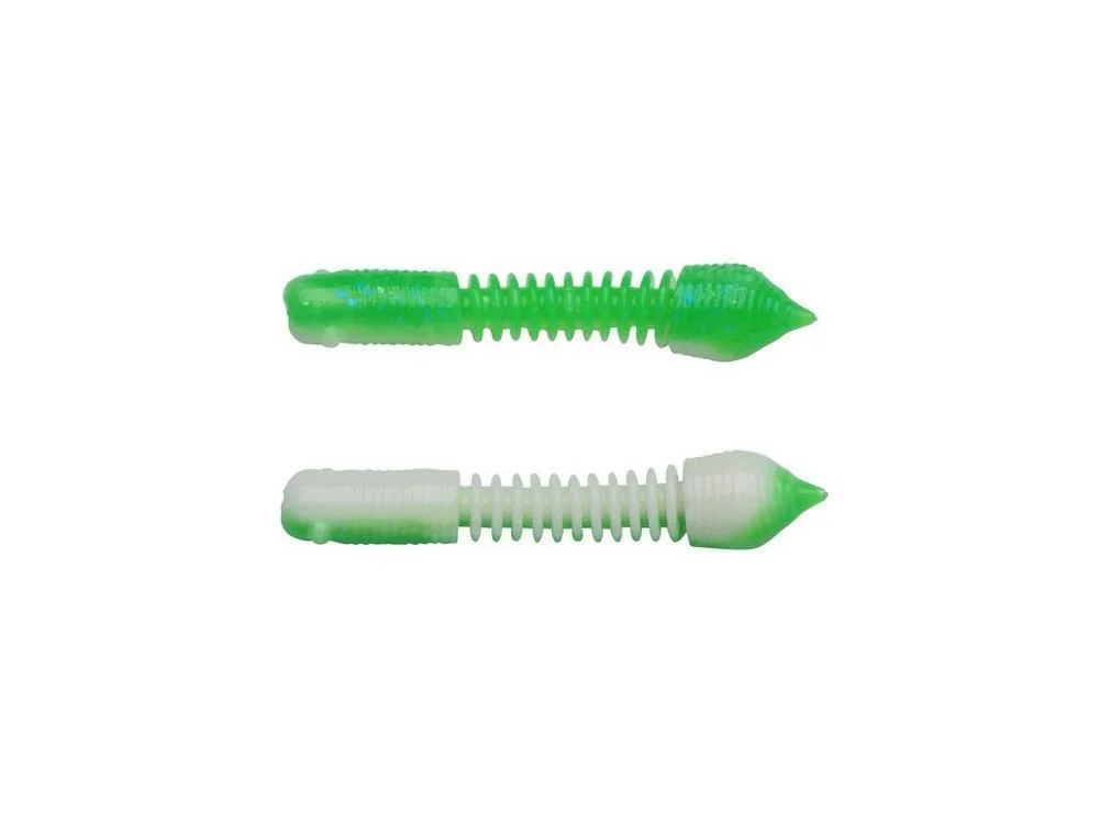 Rabat Guma Berkley Powerbait Power Pillar 4cm Sprng Grn/White