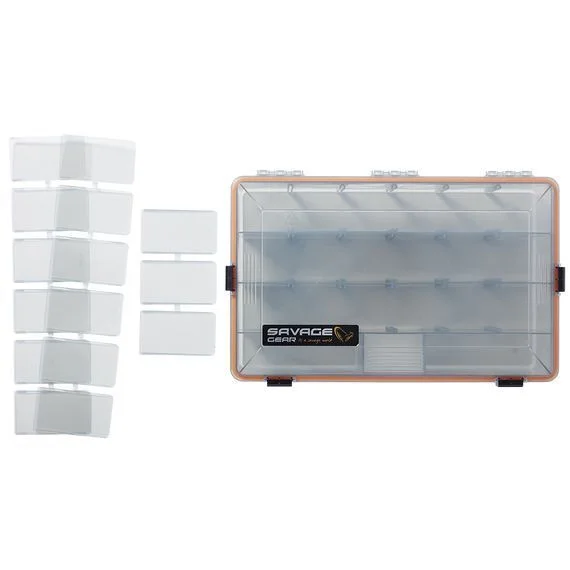 Pudełko Savage Gear WP Lurebox Smoke 6B - 35.5x23x9.2cm Okazja