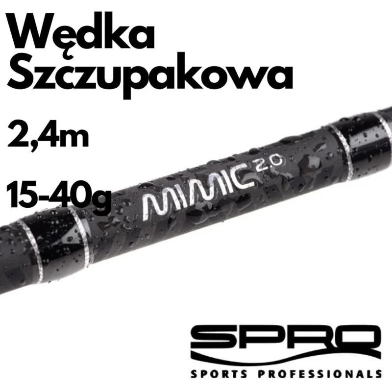 Nowość Wędka Szczupakowa Spro MIMIC 2.0 240 cm 15-40 g