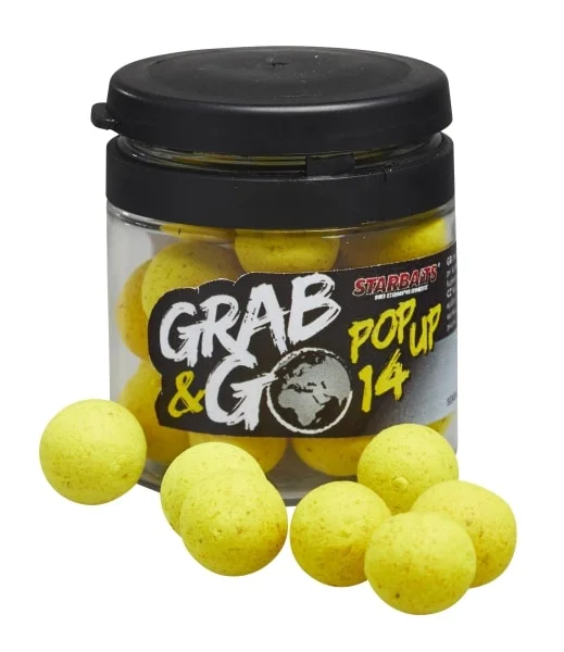 Łatwy zwrot Starbaits Kulki Grab&Go Global Pop Up 14mm Ananas