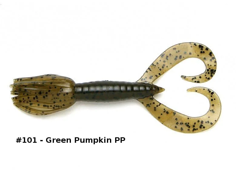Keitech Guma Little Spider 2” 5,1cm 101 Green Pumpkin Obniżka ceny