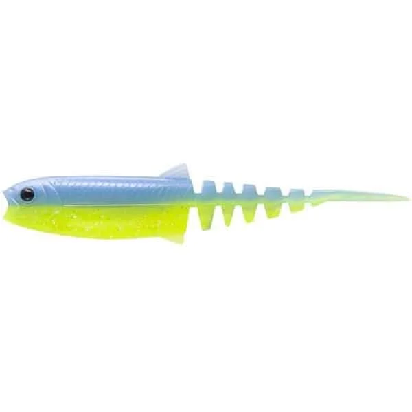 Okazja Savage Gear Cannibal Minnow V-Tail Blue Chartreuse 10cm