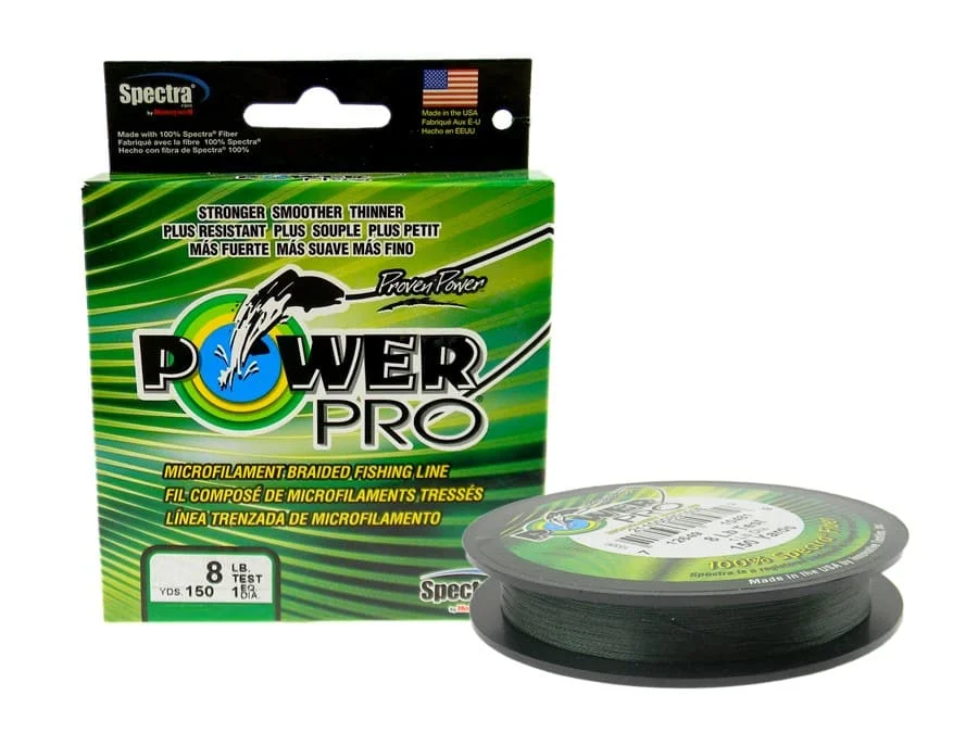 Cena promocyjna PowerPro Plecionka Spectra Fiber Moss Green 135m