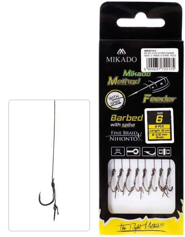 Mikado Przypon Method Feeder z igłą nr 10 Tylko do końca tygodnia