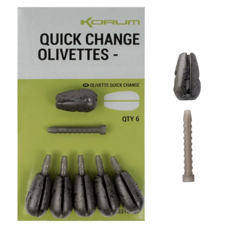 Zniżka Korum Ciężarki Quick Change Olivettes – 4g