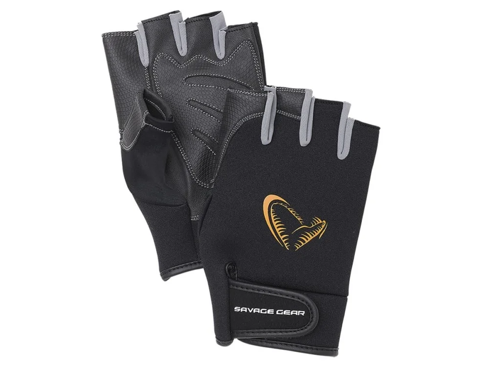 Savage Gear Neoprenowe rękawiczki bez palców Neoprene Half Finger Glove Rozm.XL Hit cenowy