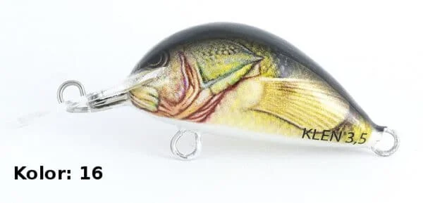 Wysoka jakość Bonito Wobler Kleń 3,5cm Pływający #16
