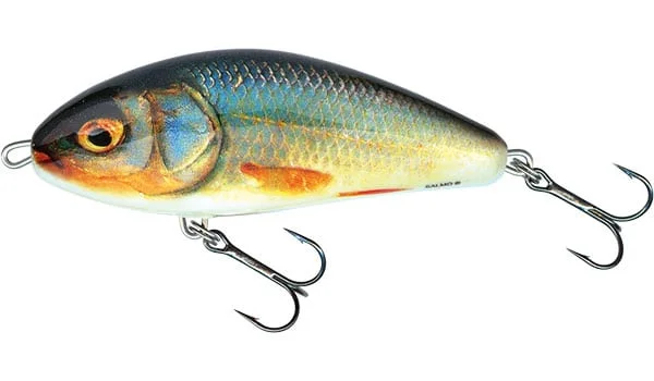 Wyprzedaż Salmo Wobler FATSO 10cm Floating Real Roach