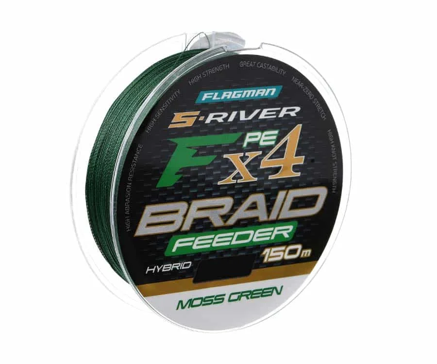 Ograniczona ilość Flagman Plecionka S-River PE Braid Hybrid F4 Feeder 0,14mm