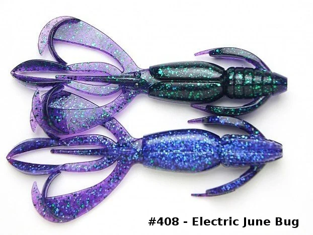 Oferta Keitech Przynęta Crazy Flapper 2,8” 7,1cm 408 Electric June Bug