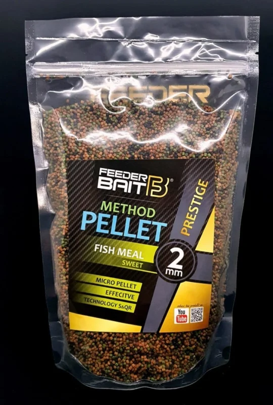 Feeder Bait Micro Pellet Prestige Fish Meal Sweet 2mm 800g Nowość