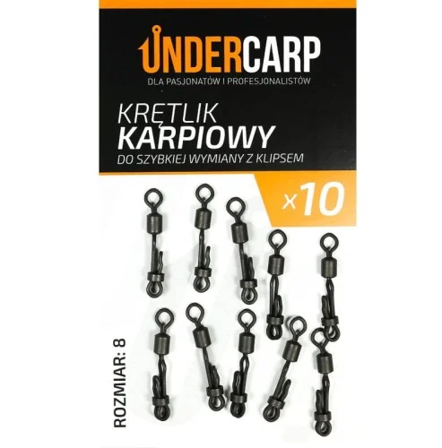 UnderCarp Krętlik karpiowy z klipsem do szybkiej wymiany Oferta