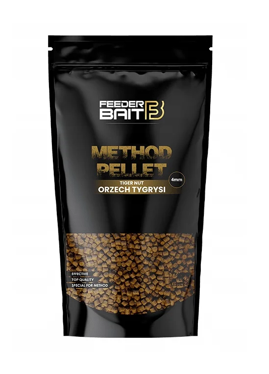 Nowość Feeder Bait Pellet Orzech Tygrysi 4mm 800g