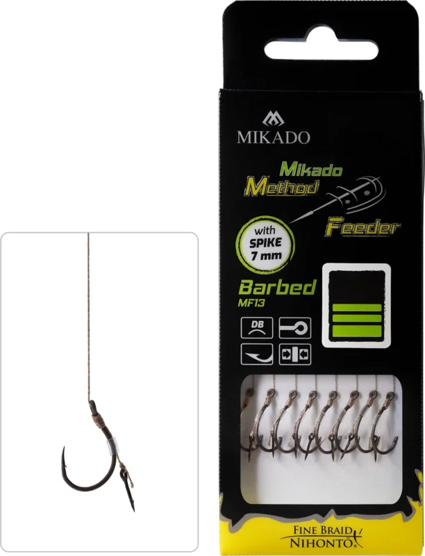Ekspresowa dostawa Mikado Przypon Method Feeder z igłą hak z zadziorem nr 12