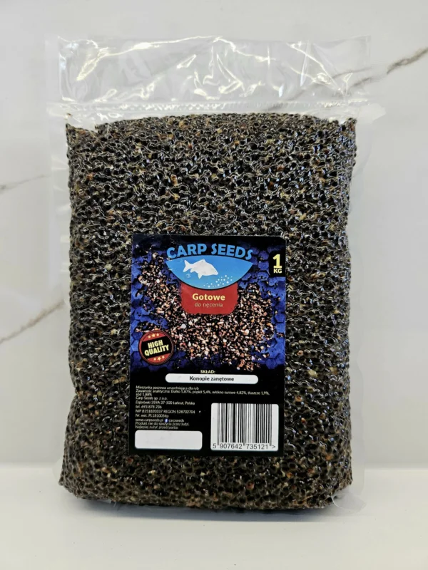 Carp Seed Ziarno do Nęcenia Konopie Zanętowe 1kg Oferta limitowana