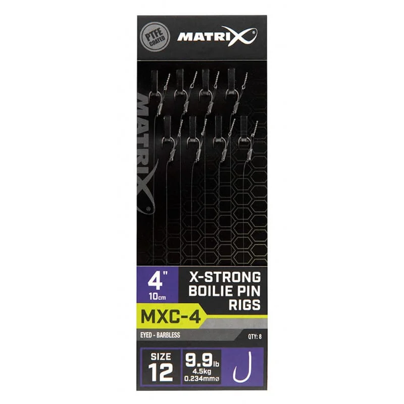 Dodaj do koszyka Przypony Matrix MXC-4 X-Strong Boilie Pin Rigs 4” / 10cm – roz. 12