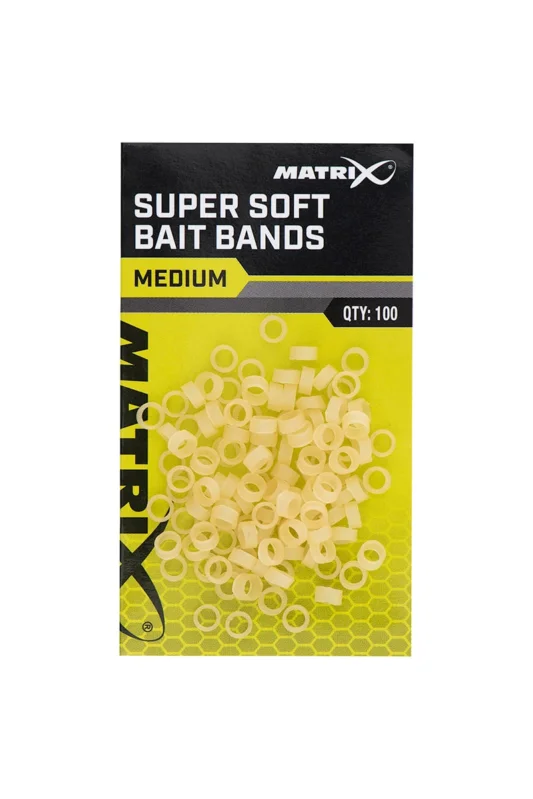 Matrix Gumki do Pelletu Super Soft Bait Bands Medium Hit sprzedaży