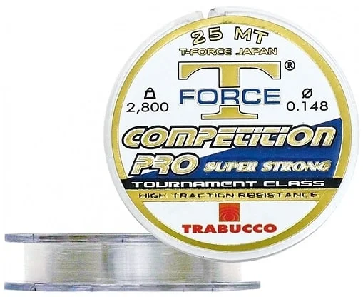 Ostatnie sztuki Trabucco Żyłka Przyponowa T-Force Competition Pro 0,16mm 25m