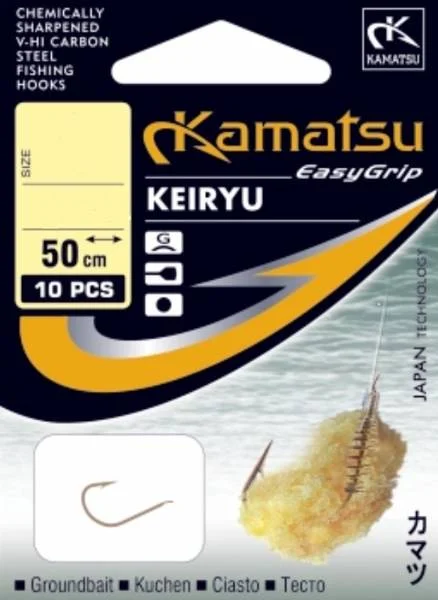 Kamatsu Gotowe Przypony Keiryu do ciasta Rozm.10 10szt Bestseller