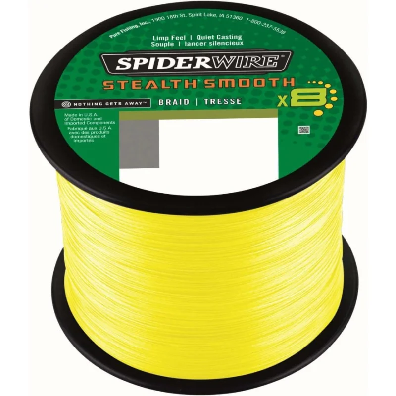 Spiderwire Plecionka Stealth Smooth II 8x Yellow Na Metry Premium